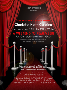 carolinas miniconvention flyer